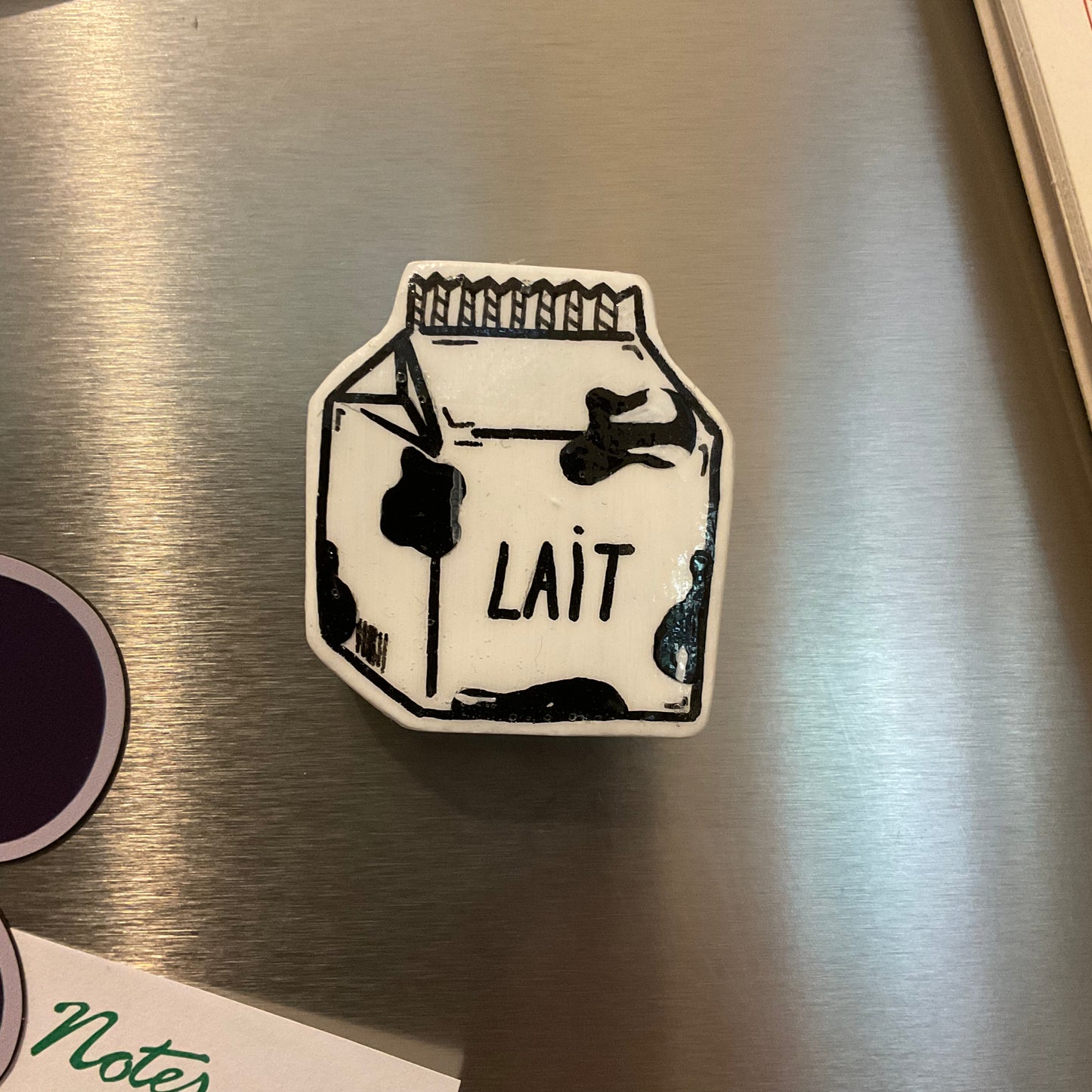 LOT 3 AIMANTS / BRIQUES DE LAIT